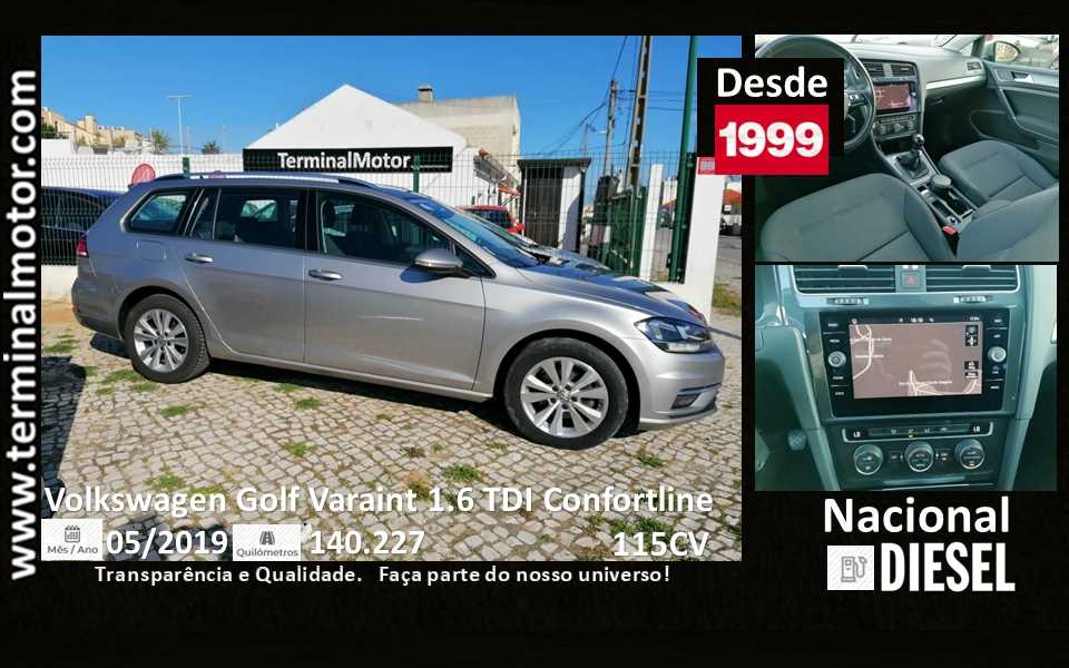 Volkswagen Golf Variant 1.6 TDi Confortline (115cv) (5p)