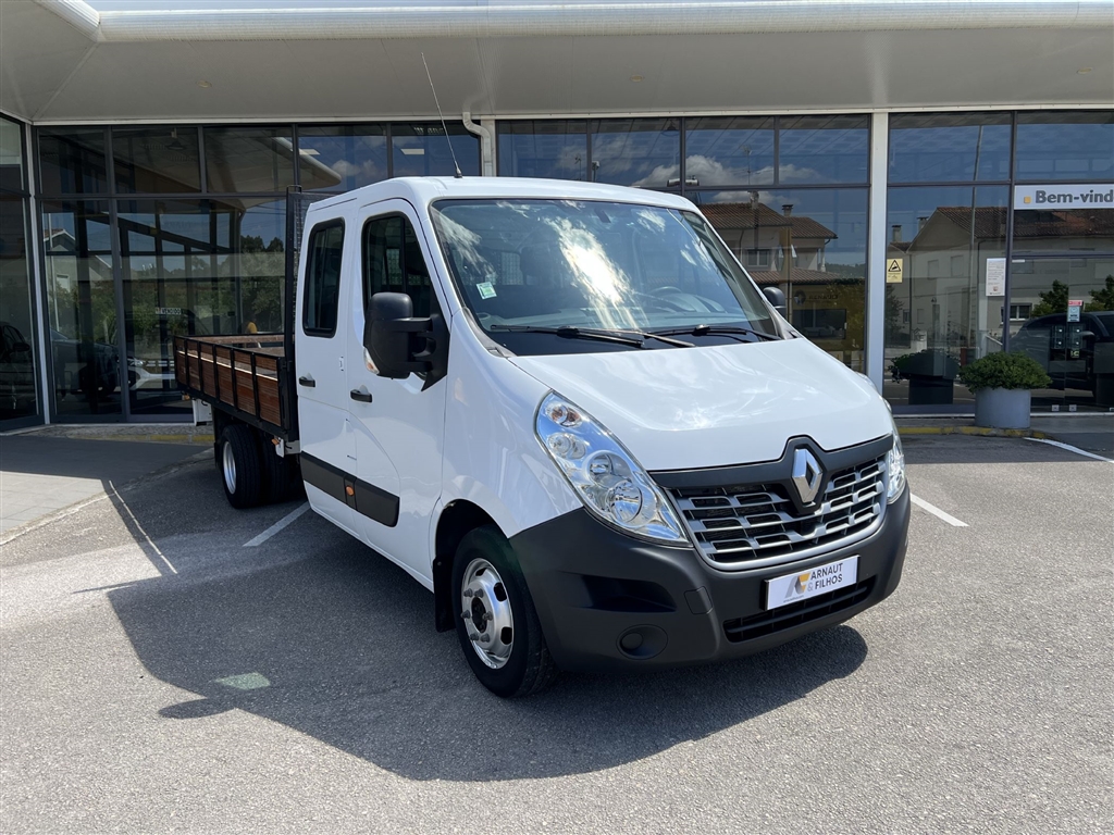 Renault Master Chassi Cabina Dupla L4 3.5T 165 Roda Dupla